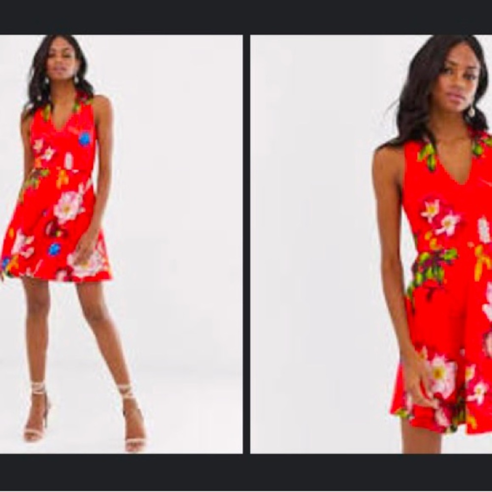 Ted Baker Kinle Skater Dress in Berry Sundae Size 2 NEW WITH TAGS